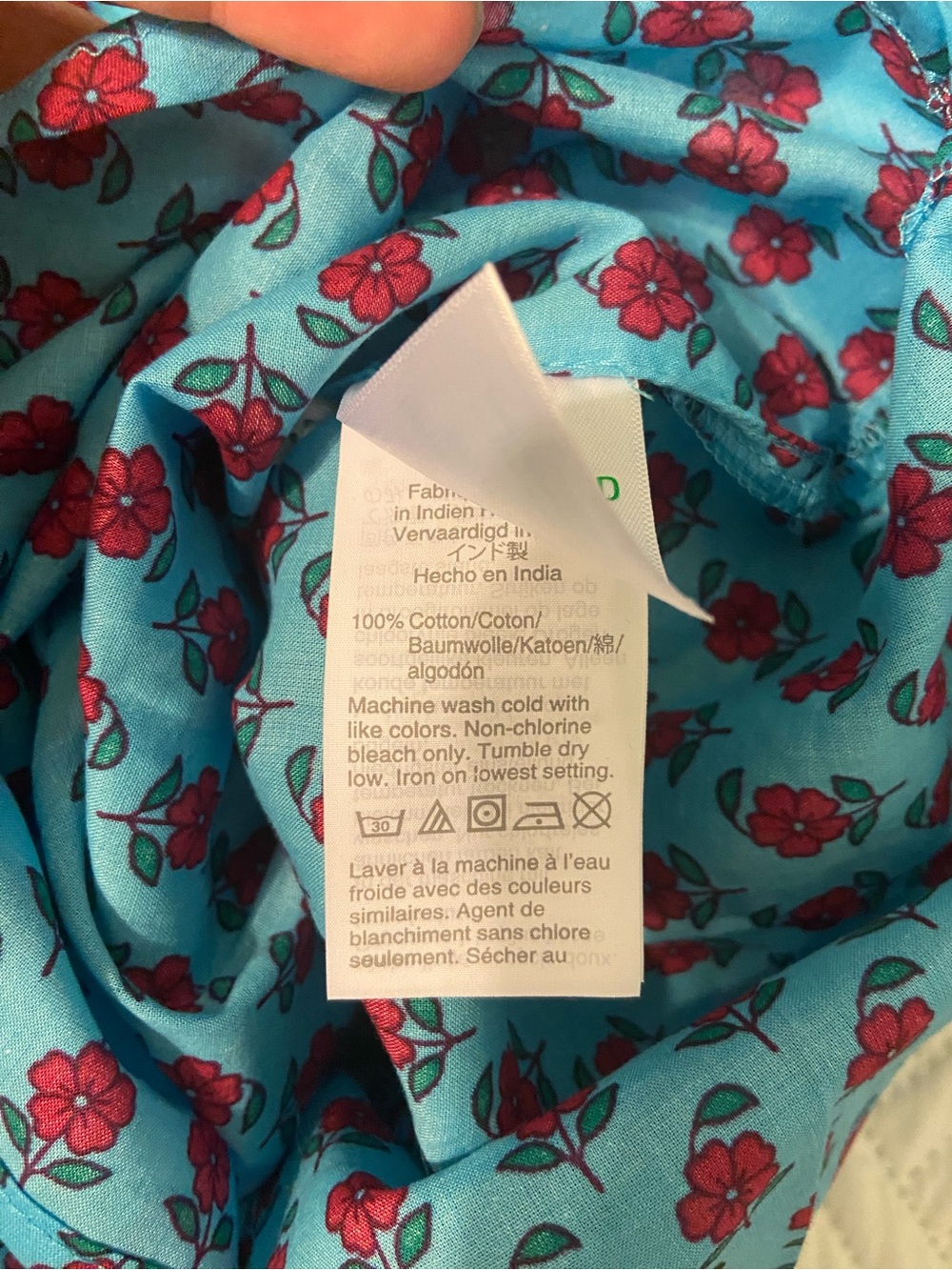 J.Crew Classic Popover Shirt in Layered Block Floral Vibrant- NWT - Picture 6 of 8